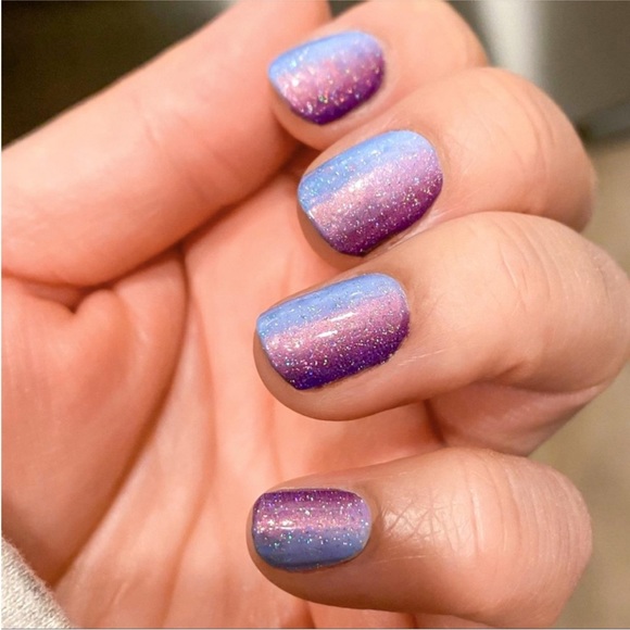 *Retired* Color Street: It Takes Tucson | Purple Blue Duochrome Glitter Sparkle - Picture 5 of 15
